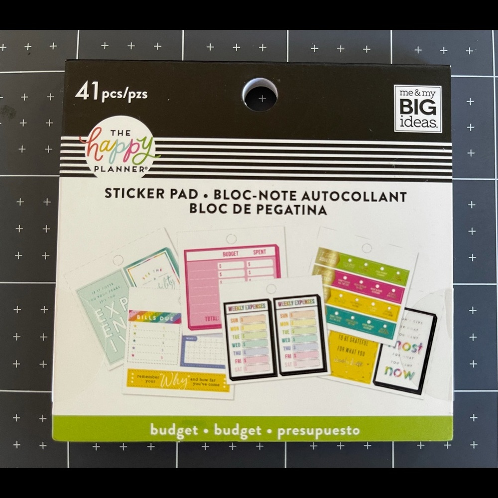 COPY - Tiny Sticker Pad - Budget